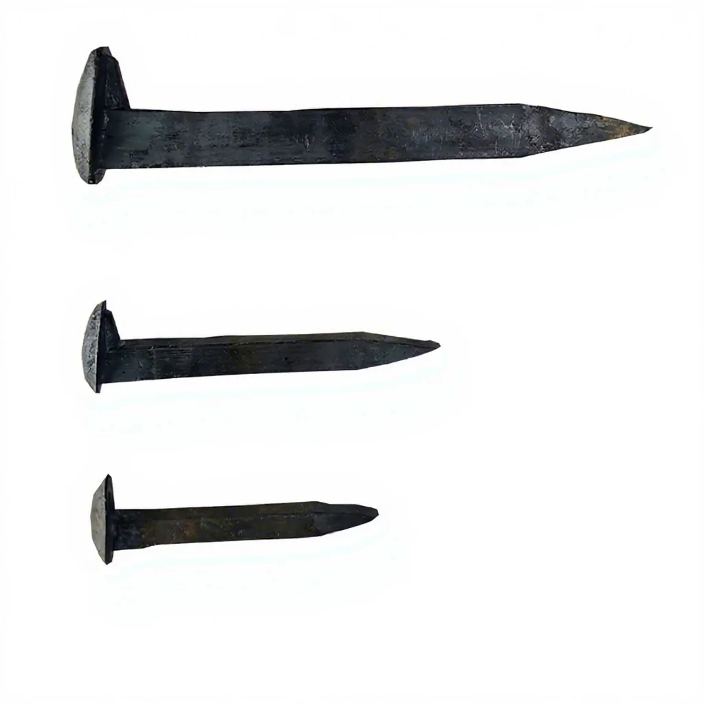 Railway Fasteners Wrought Iron Spikes Railroad Nails for Wooden Sleeper