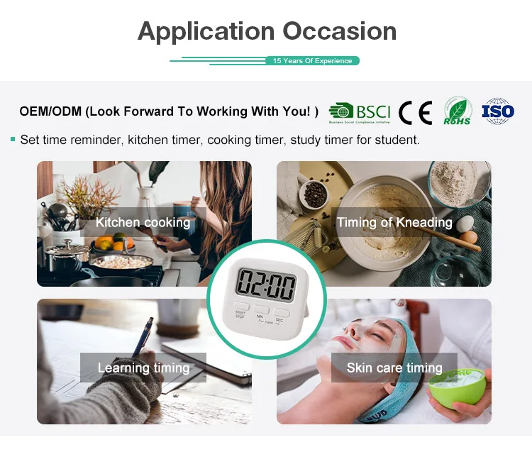 Best selling electronic kitchen digital countdown timer