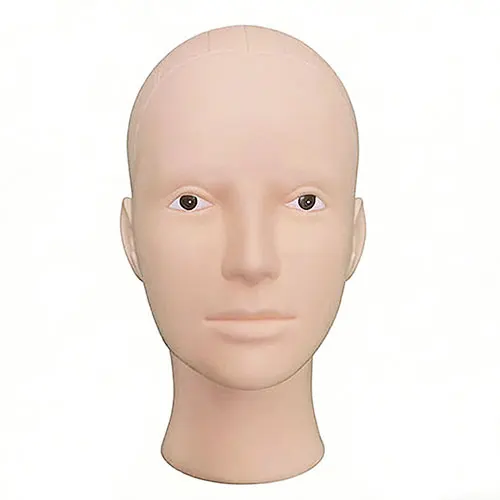 60cm male mannequin head bald Model head Dummy head