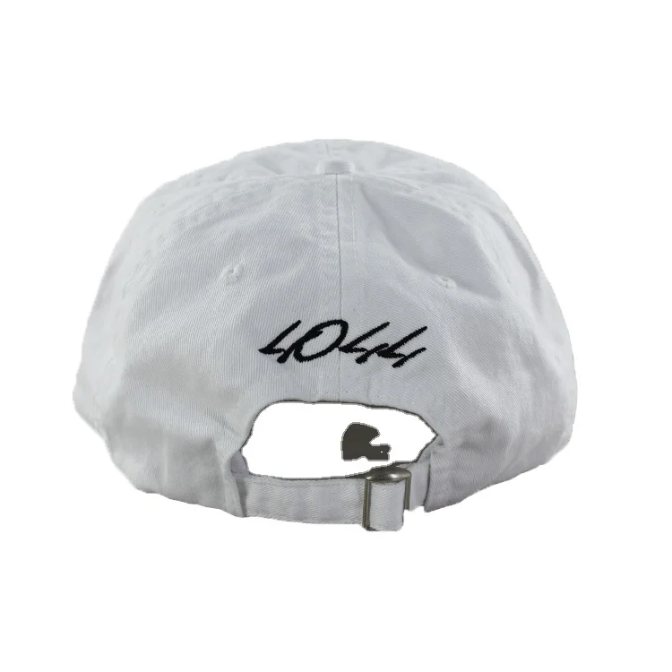 Unstructured Caps Custom You Own Log Flower Embroidery Distressed Hats Metal Buckle Unstructured Baseball Hats