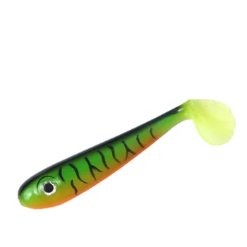 CHEERY 7g 3.5" Japan Holographic Paddle Swim Baits Hollow Paint Fishing Soft Lures ABS River Wholesale – Soft Lure – view 2