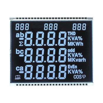 Segment VA/BTN Monochrome LCD Display Modules Low Power Consumption and Fast Response Model WK32796