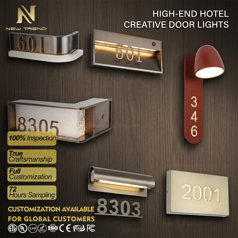 CPL-507 Bespoke LED Wall Sconce – Commercial Accent Lighting for Hotel Corridor & Guest Room Entry