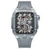 Gray Silver case+Gray strap