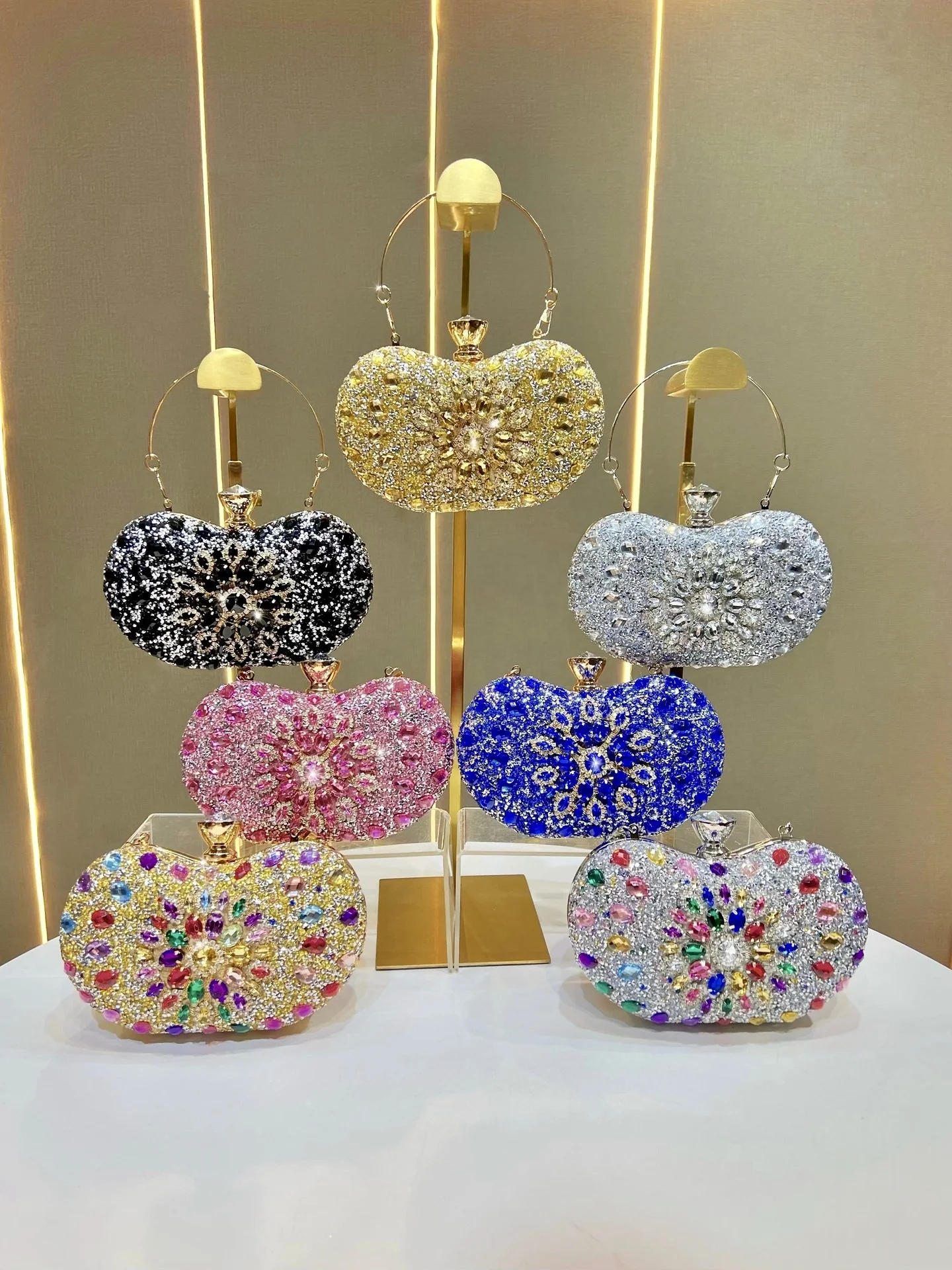 2026 Crystal Rhinestone Designer Handbag
