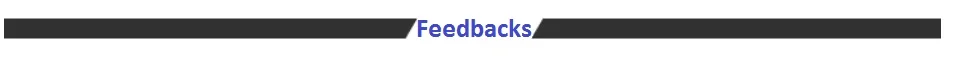 Feedbacks