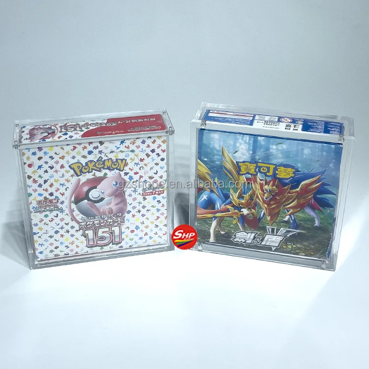 SHP Hot Sale Premium Acrylic Pokemon Card Game Scarlet & Violet Enhanced  Expansion Pack Pokemon Card 151" Box (Japanese)
