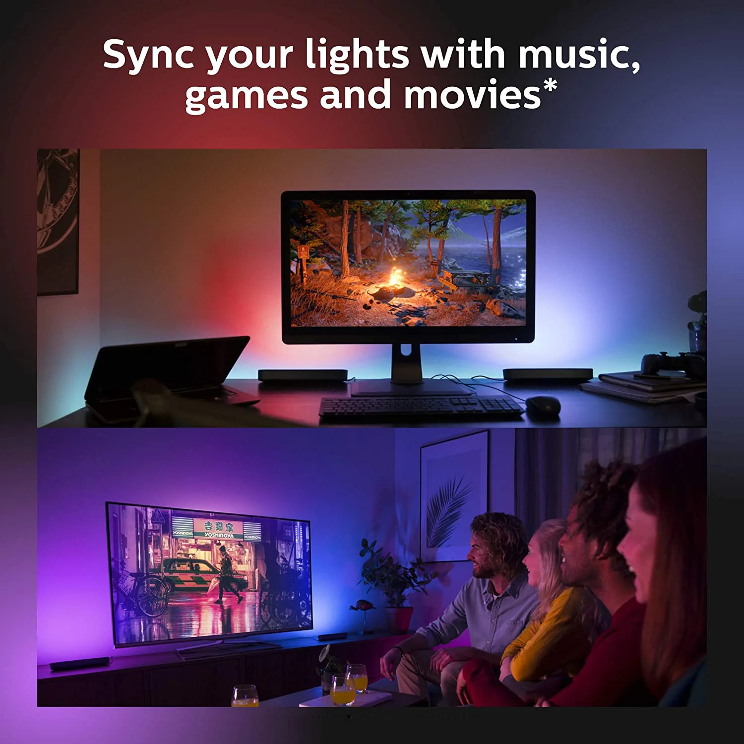 product smart app music rhythm light led desktop atmosphere light rgb night light for game tv background wall bedroom decor table lamp-39