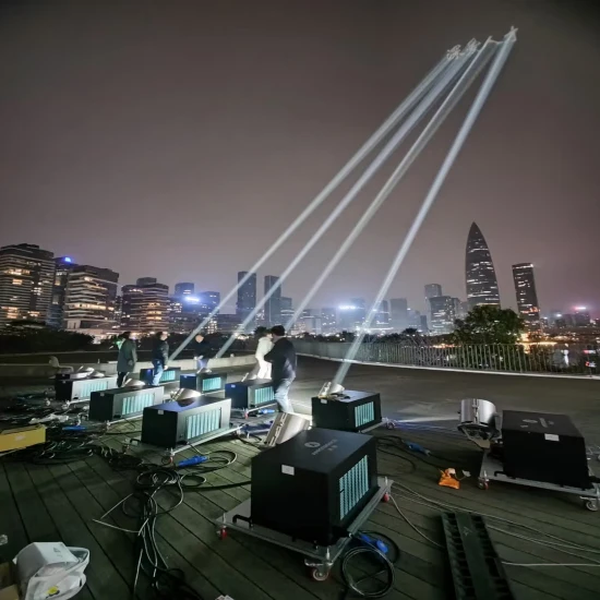 Laser Projector Mapping 3D Outdoor Space Air Ballet Advertising Light 60000 Lumens LPD Projector Cloud Gauze Screen