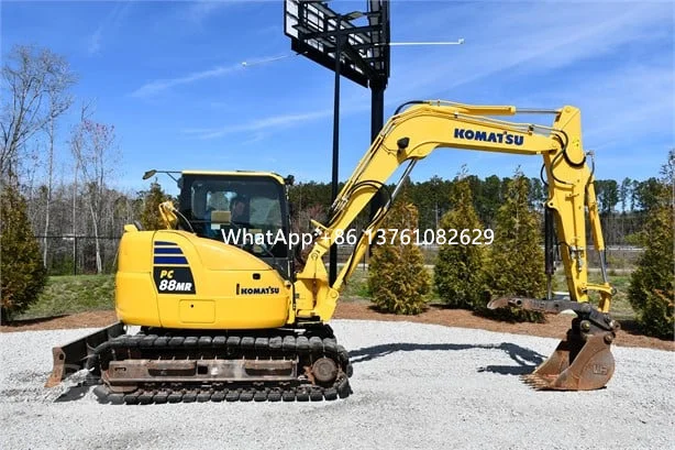 Komatsu PC88MR Excavator - Durable & Efficient Mini Digger