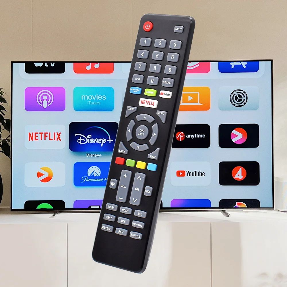 High Performance Smart Infrared Tv Remote Control for Discovery Home Smart Botech Atvio Speler Visivo  Daewoo Mtek  Kodako Tv Re