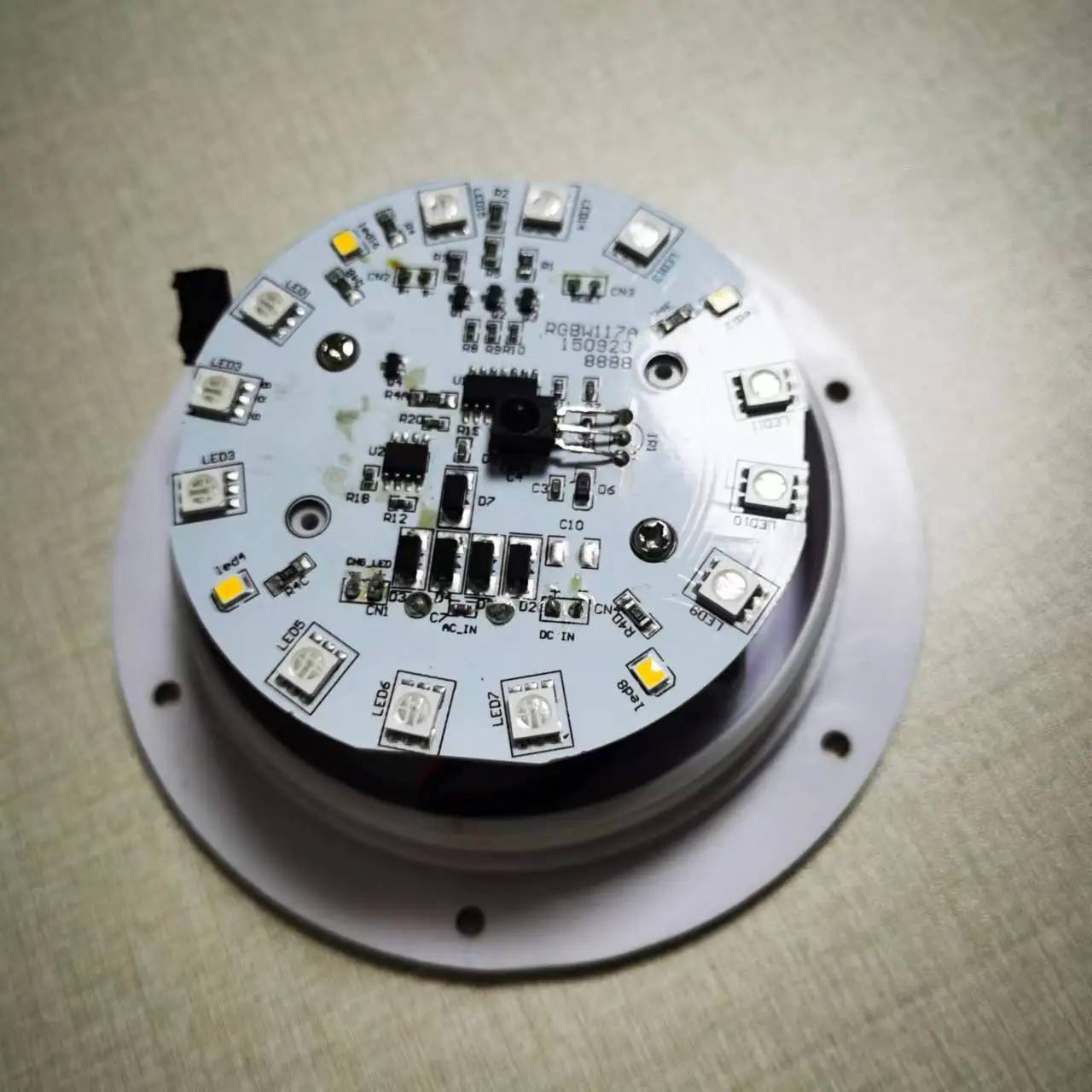 Led RGB Light  Replaceable Decorative LED Night Lights