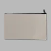 13cm*21cm beige cloth black zipper