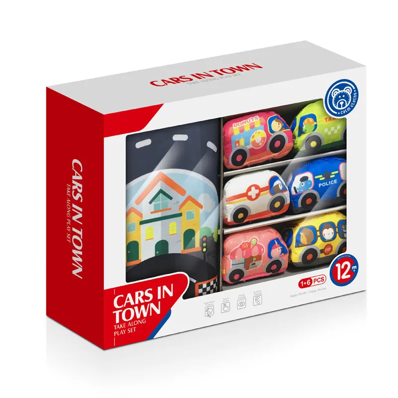 Образовательная мини-игрушка из мягкой ткани для детей