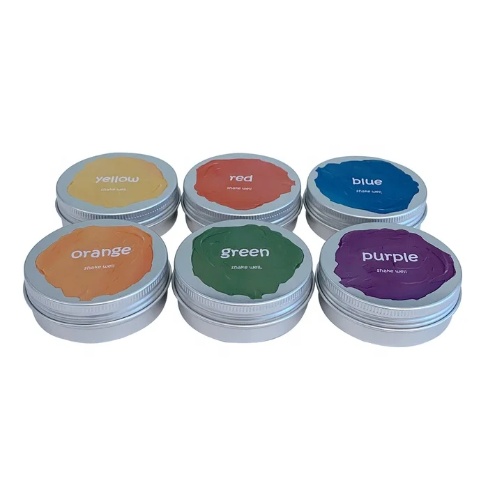 New Design Custom Printing Candle Tea Aluminum Tin Box With Screw Lids