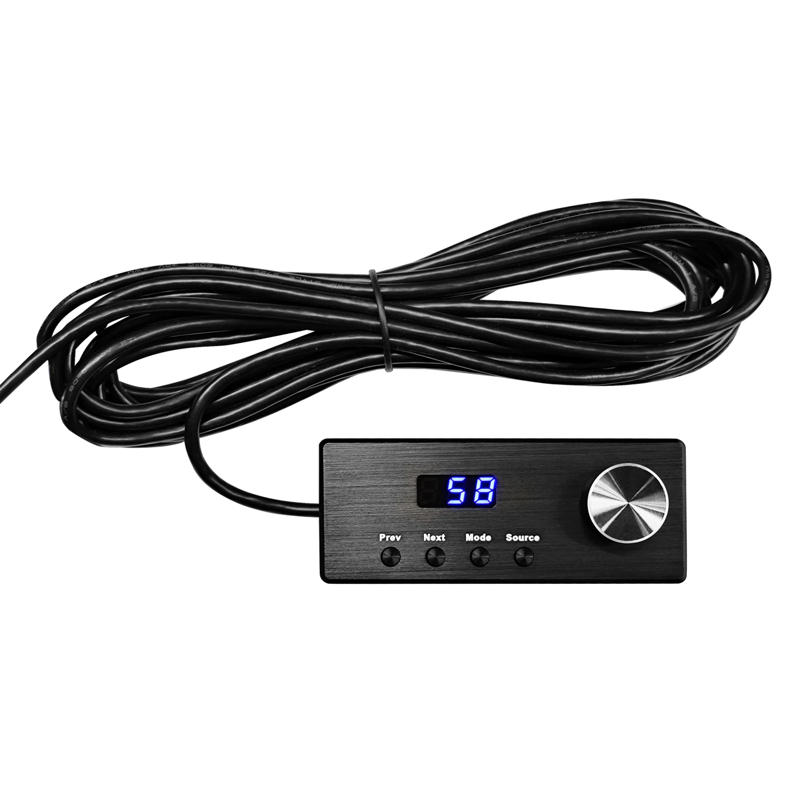Auto Electronics Car DSP Power Amplifier with Remote Control Volume and Line Controller