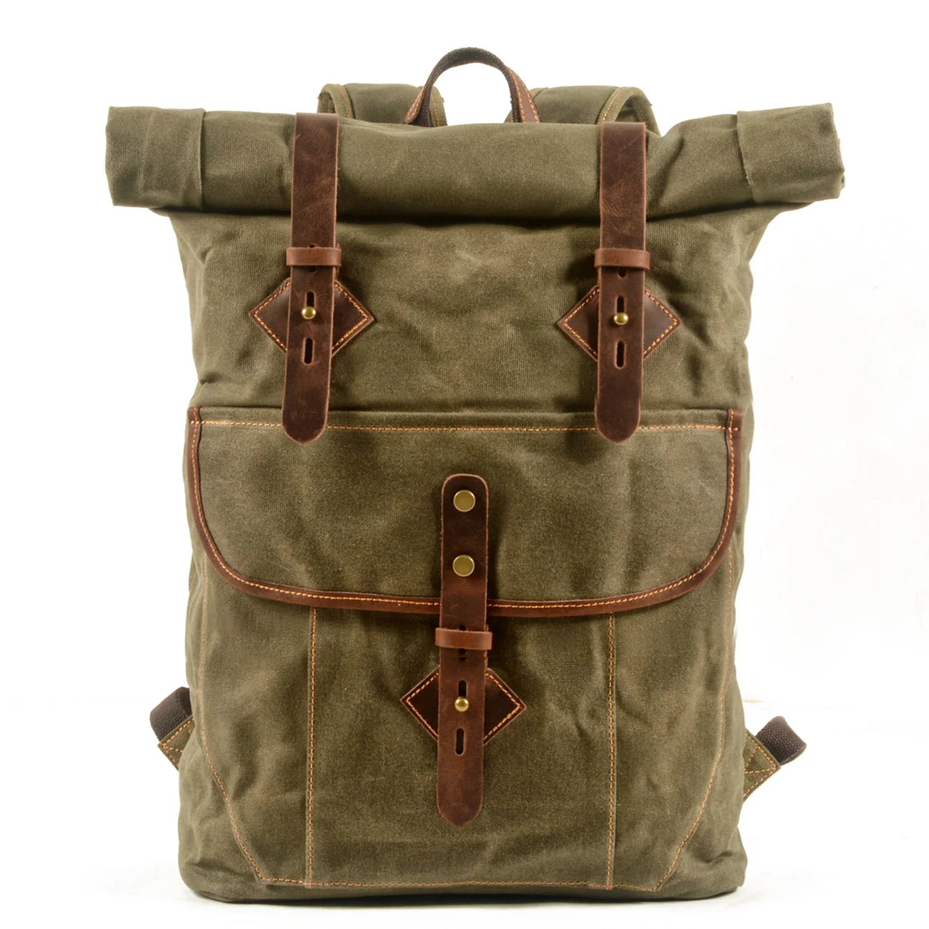 in stock wholesale high quality outdoor hiking backpack school bag canvas anti-theft backpack