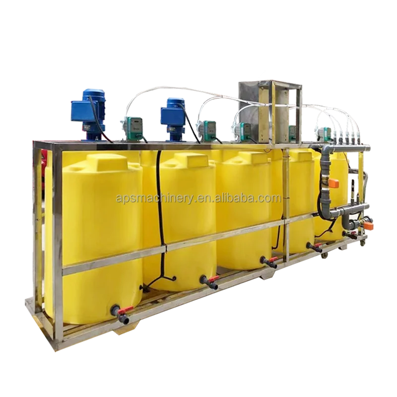 Automatic Chemical Dispensing System for Denim Washing Plant Chemical Injection System Chemical Metering Blending Dilution