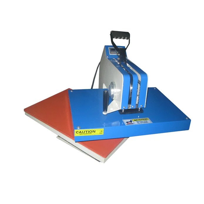 Multi-Color Manual Heat Press Embossing Machine for T-shirts Textiles Combinations Used Condition with Key Components Motor Pump