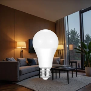 Vertak 12W LED Bombillo Light A60 E27 Bulb Lamp Plastic Reflector with 4000K and 6500K CCT 2-Year Warranty for Home Use