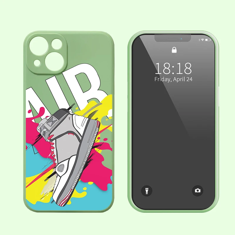 Sneakers Phone Case For Iphone 14 Pro Max 13 12 11 Pro Xr X Xs 8 7 Mini