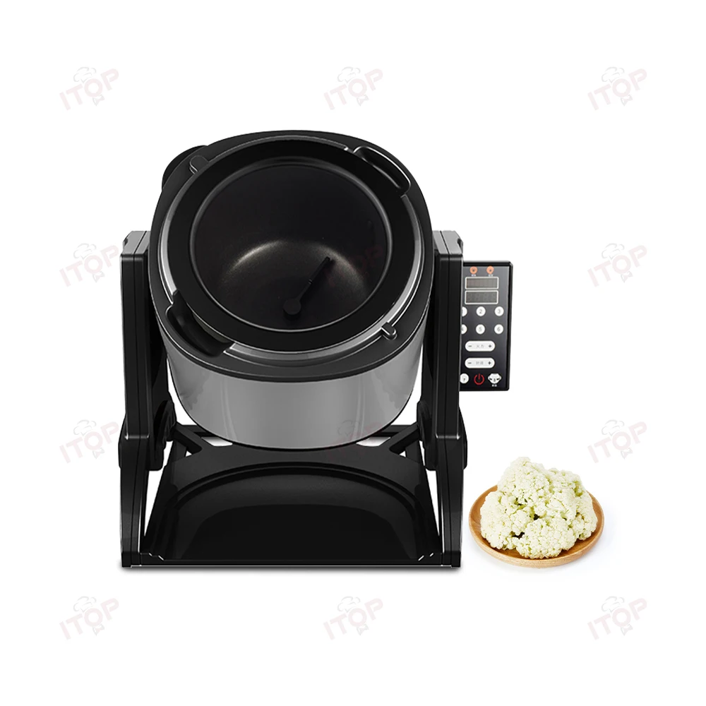Commercial Intelligent Electric Automatic Cooking Machine Food Stir Fry Wok Robot Stir Cooker Fried Rice Cooking Machine 220v