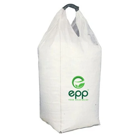 Laminated and UV Treated Big Bulk 1ton Tote Big Bag 1000kg Loading One Loop Jumbo Canvas Tote Bag 250kg Bulk Bags