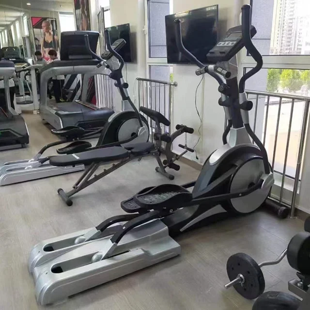 Ganas Commercial Exercise Cross Trainer Cardio Orbitrac Elliptical Bike  Machine