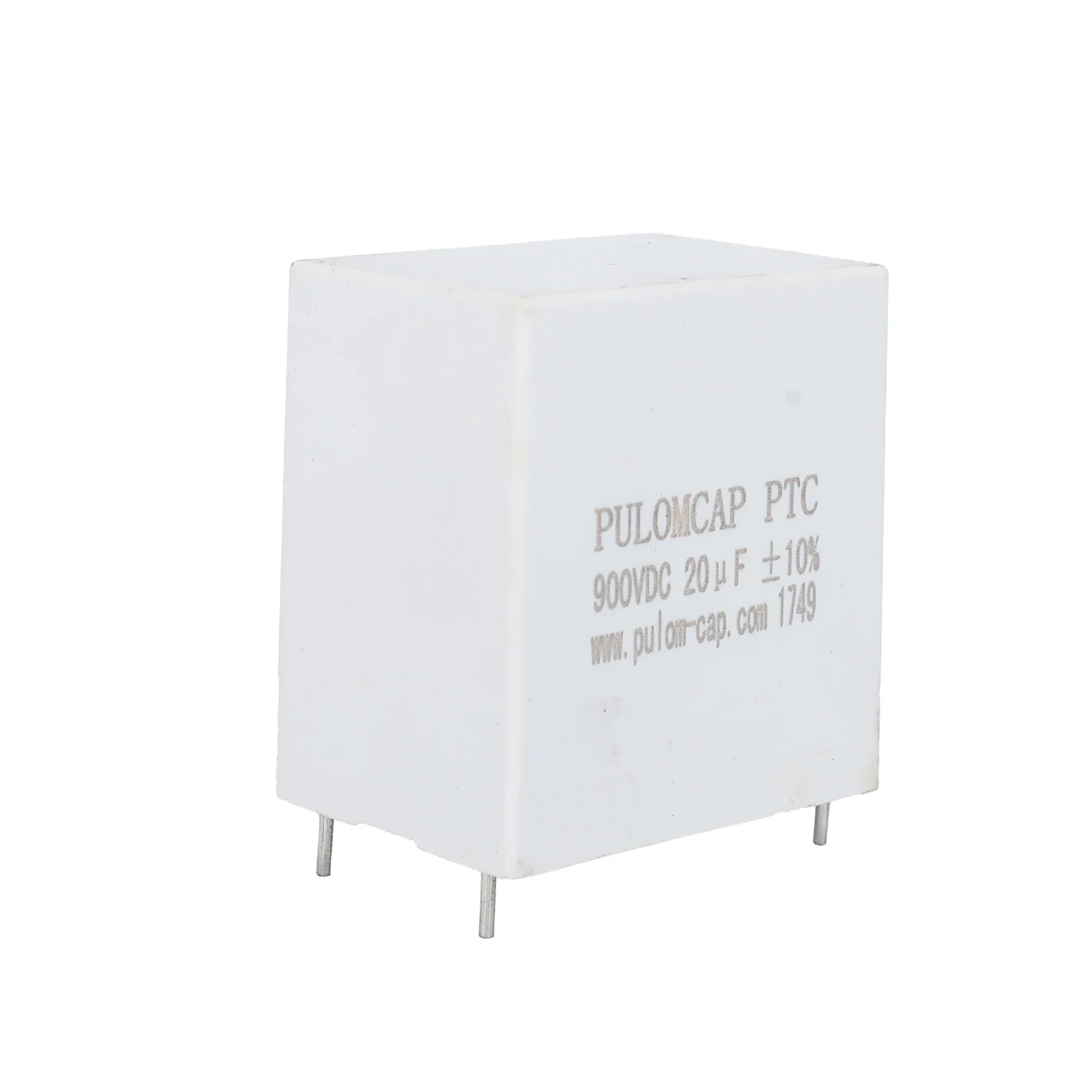 20uF 450v Dc Two Pin Polypropylene Film Capacitor for Motor Drive PTC-450-20