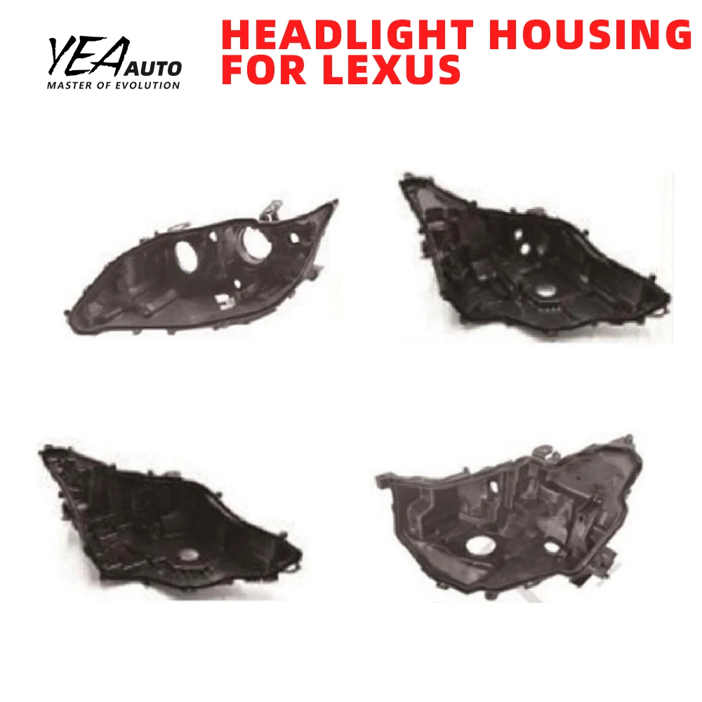 product car headlight glass lampshade cover lens for lexus es gs rx is lx gx nx ls ct light shade lens cover housing back base-39