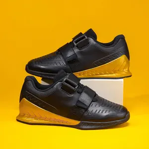 Custom Weight Lifting Non-slip Professional Weightlifting Deadlift Shoes Fitness Powerlifting Shoes Training Squat Shoes