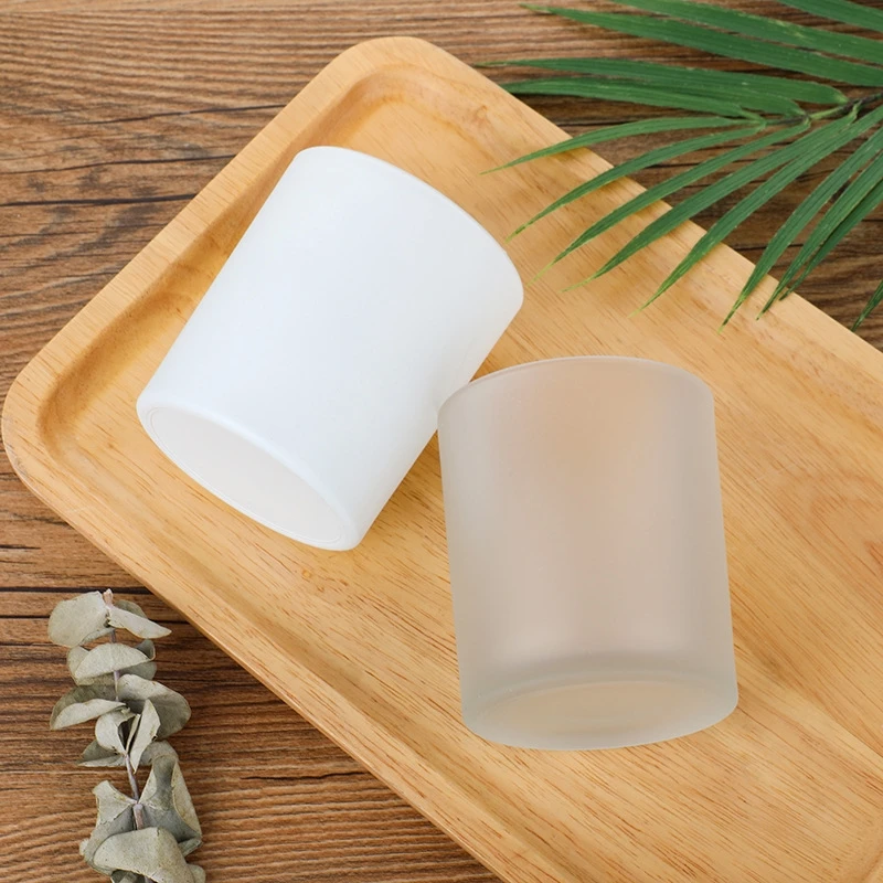 Empty High Quality Colorful Candle Jar 315ml 430ml Fashion Frosted ...