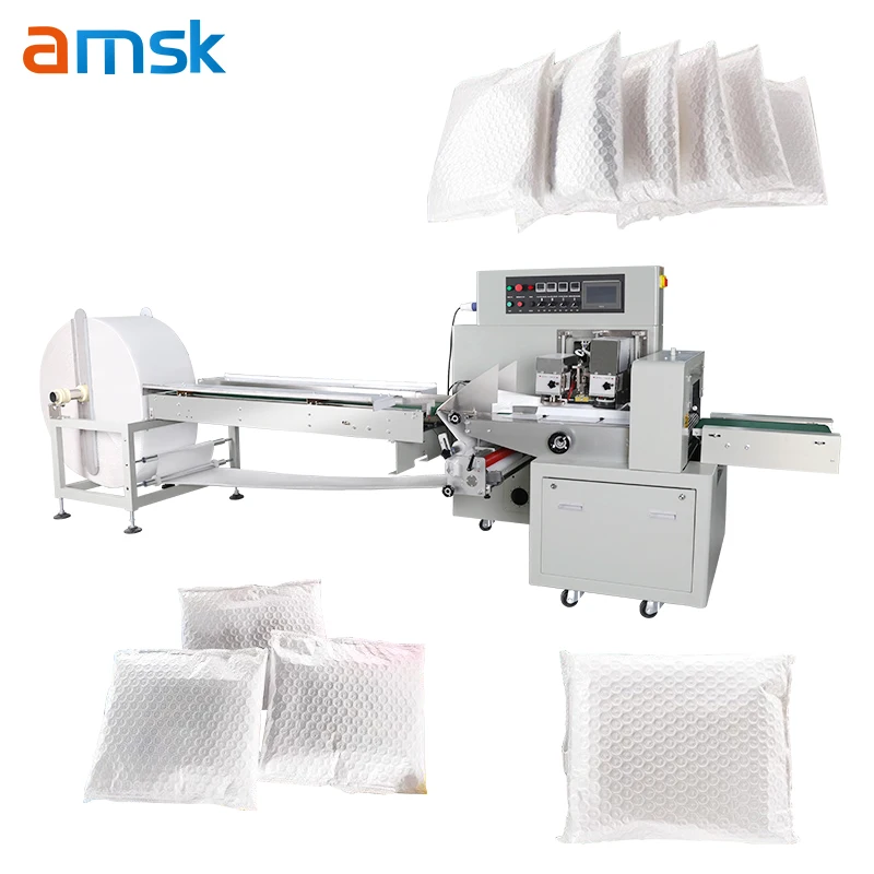 XSF-600 Model Automatic Factory Packing Book Jewelry Parts Hardware Multifunctional Bubble Film Pillow Packing Machine