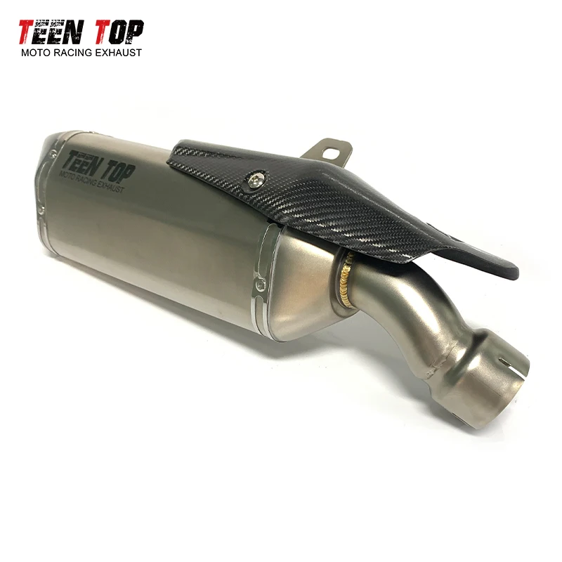 2023+ Slip-on Exhaust for Kawasaki ZX4RR - 52mm Teen Top