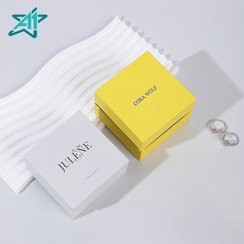 A1 Hot Selling Jewelry Organizer Packaging Box with Lid Closure for Necklace and Earrings Cardboard Gift Box Model 2024JB603 manufacture