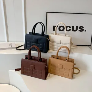 Texture Handbag, New Women's Bag, Crossbody Single Shoulder Bag, Small square Bag for Women