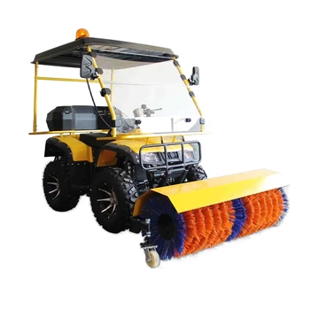 Snowplow Driving Snow Plow Winter Road Sanitation tractor Snow power sweeper Removal Machine