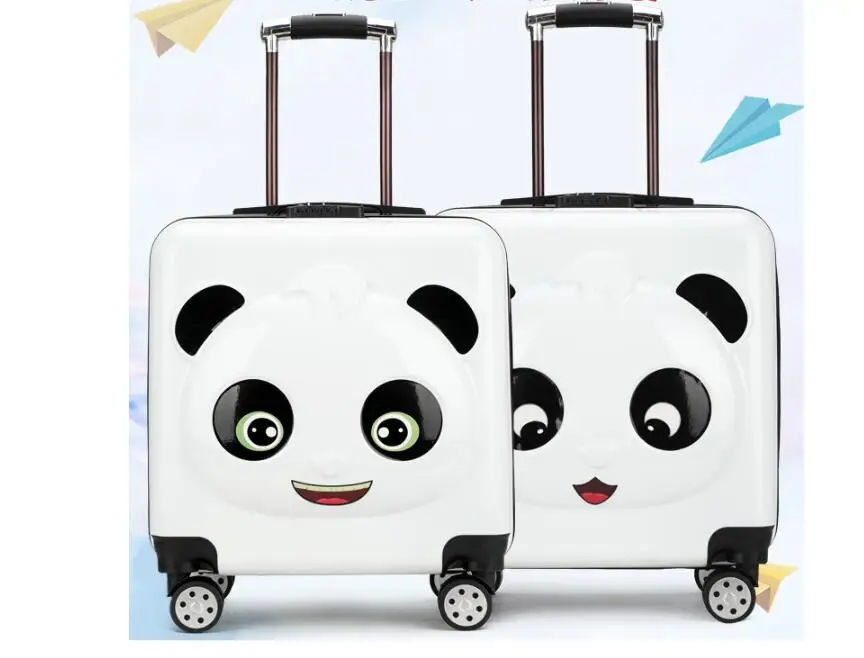 Panda Kid bagaglio da viaggio valigia Trolley borse su ruote - Main Image
