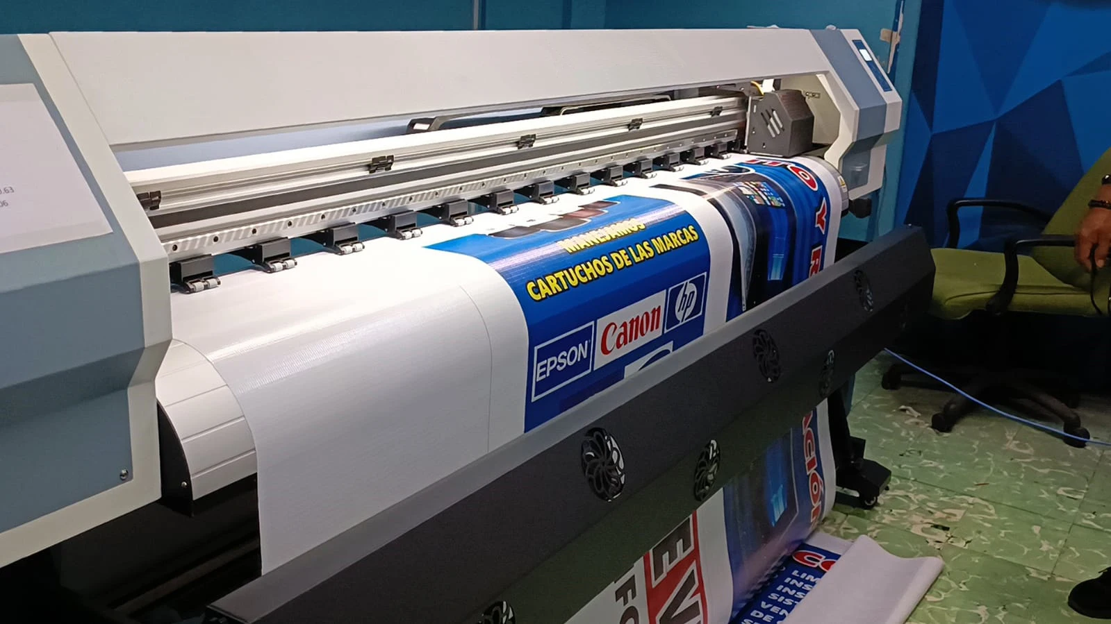 Factory Stock Flex Large Format Photo Printing Printer Machine Wallpaper Inkjet Printer