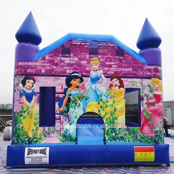 Inflatable Bouncer House Outdoor Rental Girls Birthday Party Jumping Inflatable Castle For Sale