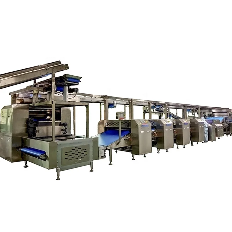 SINOBAKE Fully Automatic Big Biscuit Making Machine for Industrial Production
