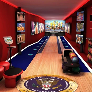 Customized Residential Bowling Lane Home Bowling Alley In House With ...