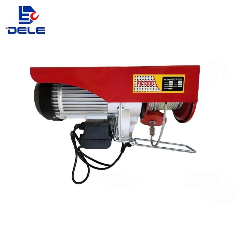 PA Hoist a Frame  Mini Electric Hoist With Wireless Remote Small Pulley Hoists