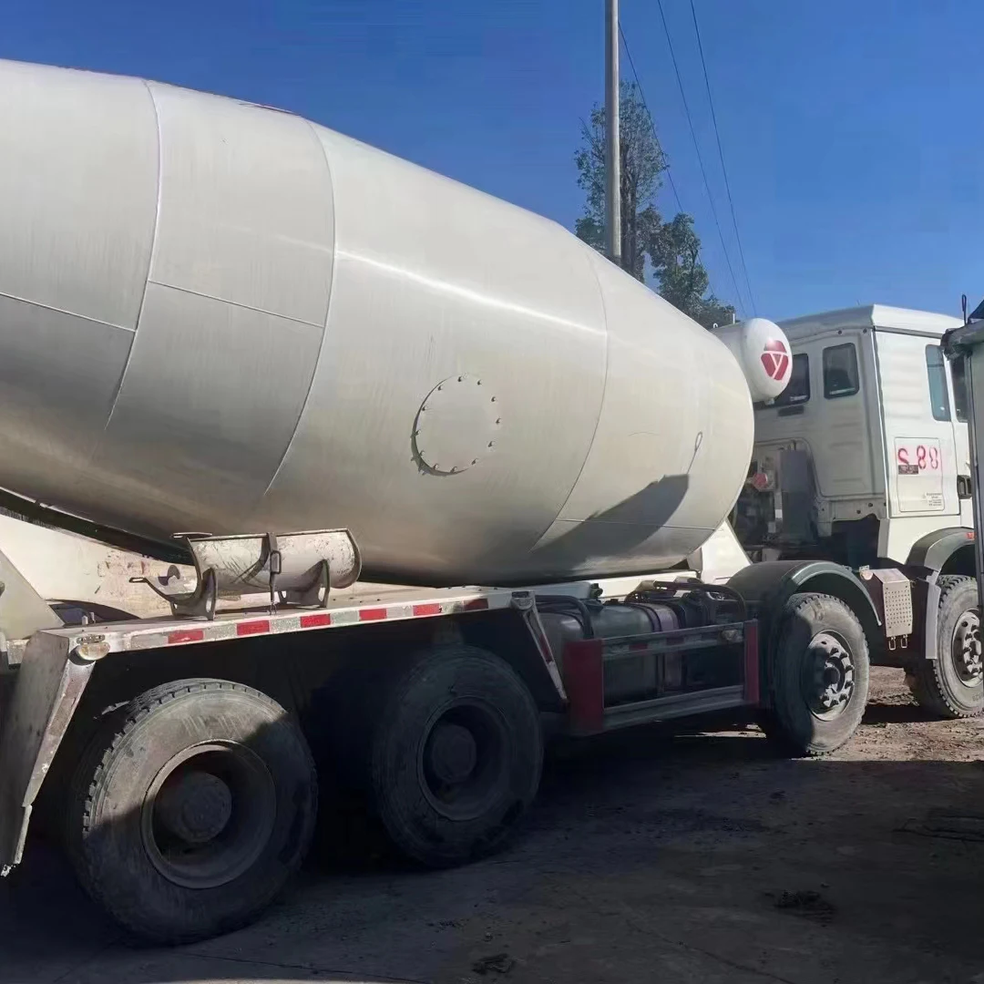 8 10 12 Cubic Meters Second Hand Cement Mixer Truck 6x4 10 Wheel Used