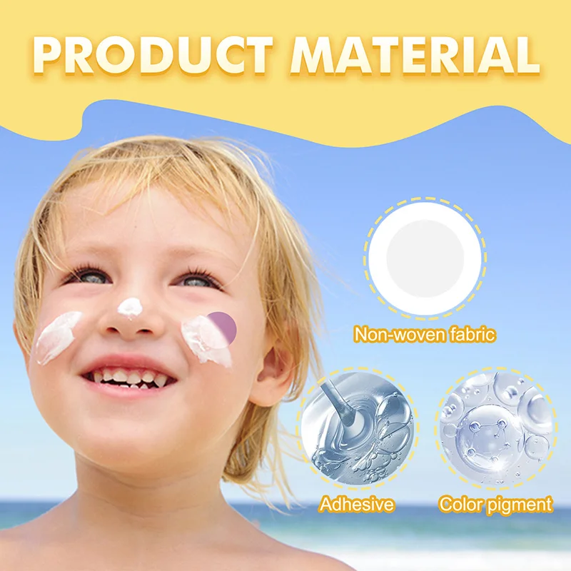summer product sun uv protection patch outdoor sunshine sun protective patch skin for children adult protective patch