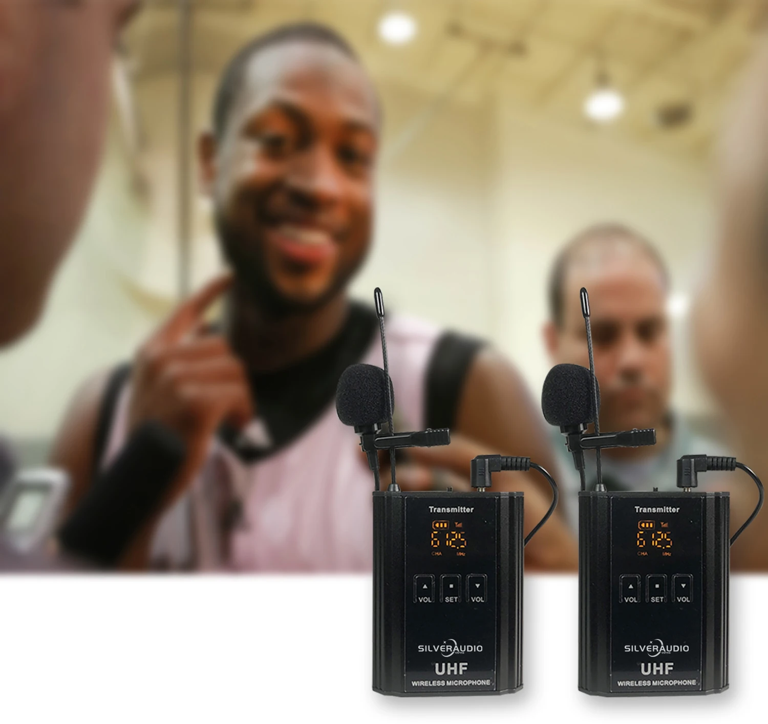 GAW-107B Двойная маркировка диктор Bluetooth с микрофоном, беспроводной динамик Bluetooth с микрофоном, стерео диктор Bluetooth приемник встроенный 5-ступенчатая регулировка громкости беспроводной микрофон