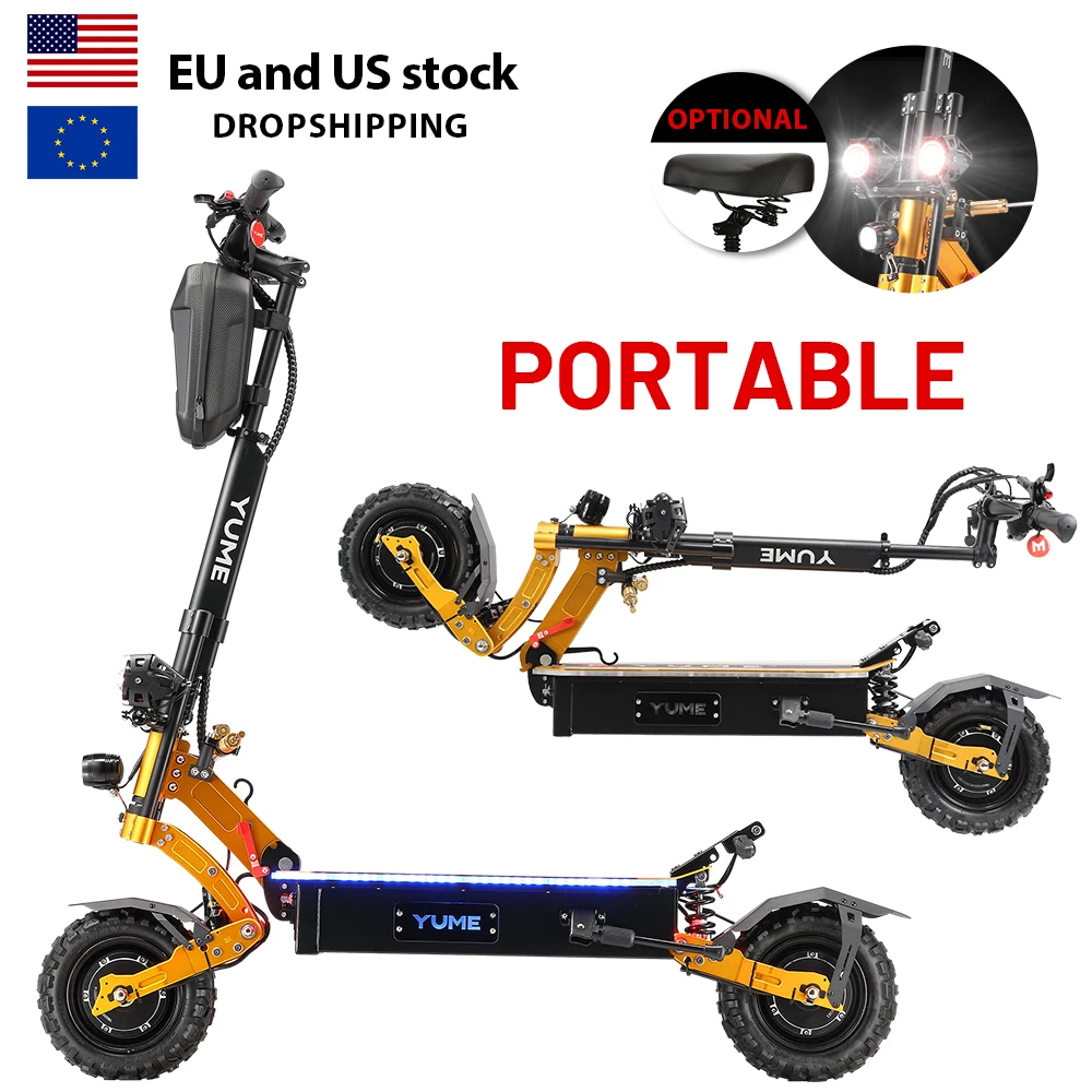 YUME X11+ Electric Scooter - 11 Inch Fat Tire & Dual Motor