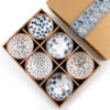 Chocolat+Bleu - Coffret cadeau 6 bols