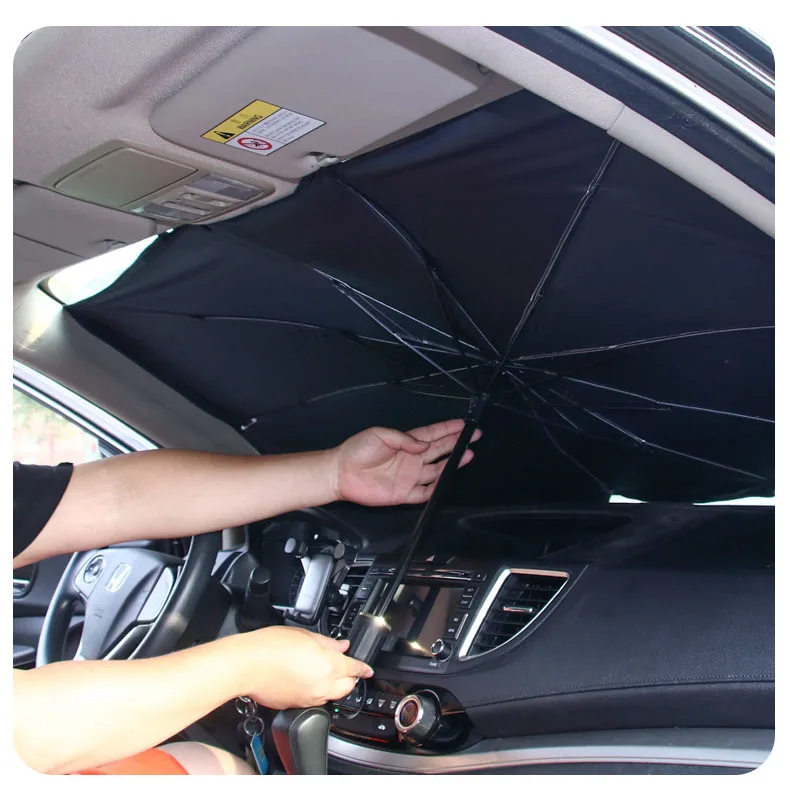 New Arrival Portable Promotion Summer Umbrella Ar Windshield Window