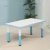 Whiteboard, light blue single desk